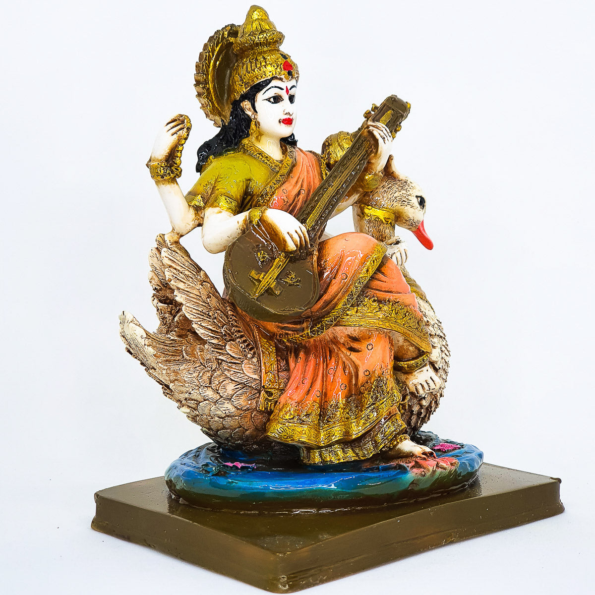 Hamsavahini -“She who has a Swan as her vehicle”