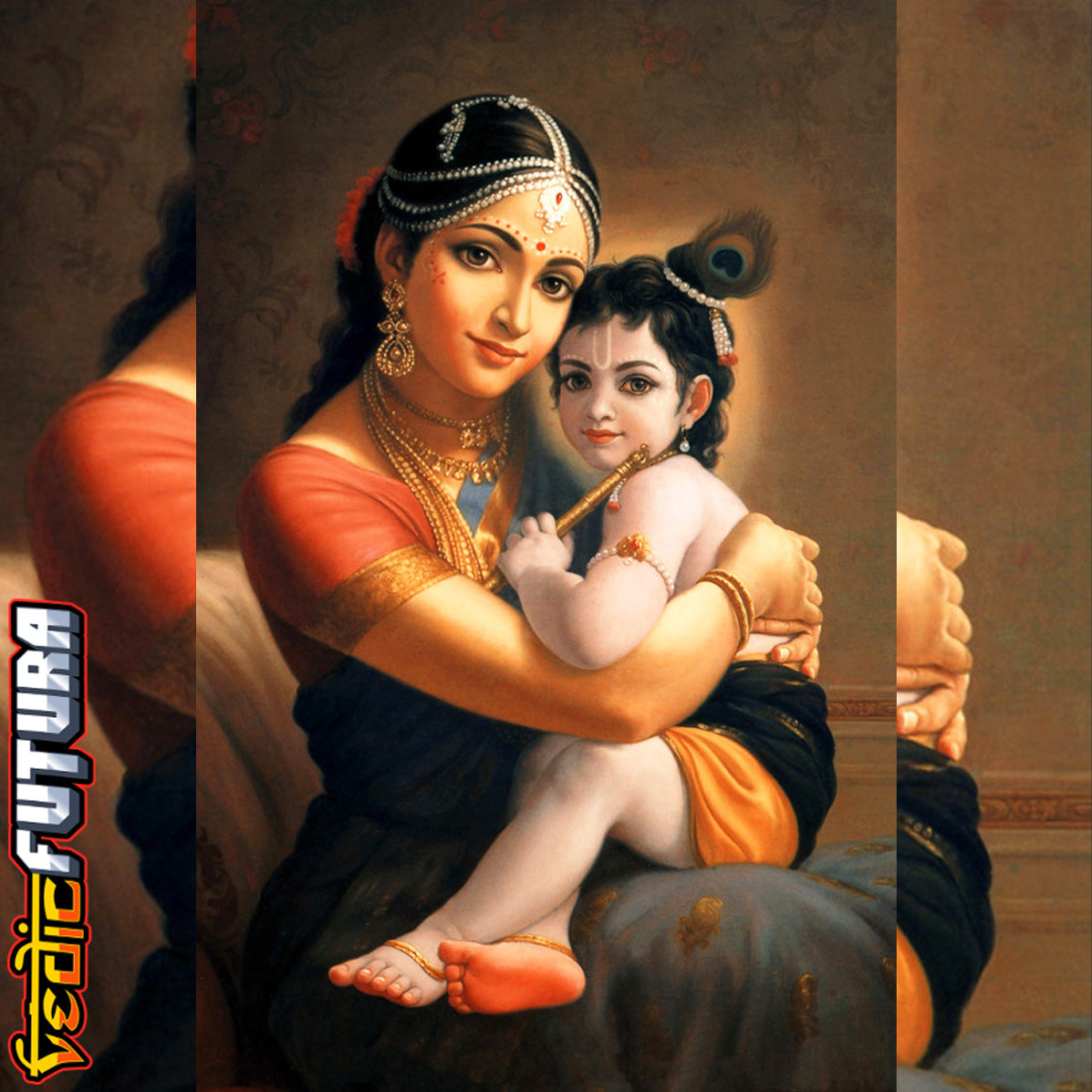 Yashoda with Krishna, Epitome of Motherly Love