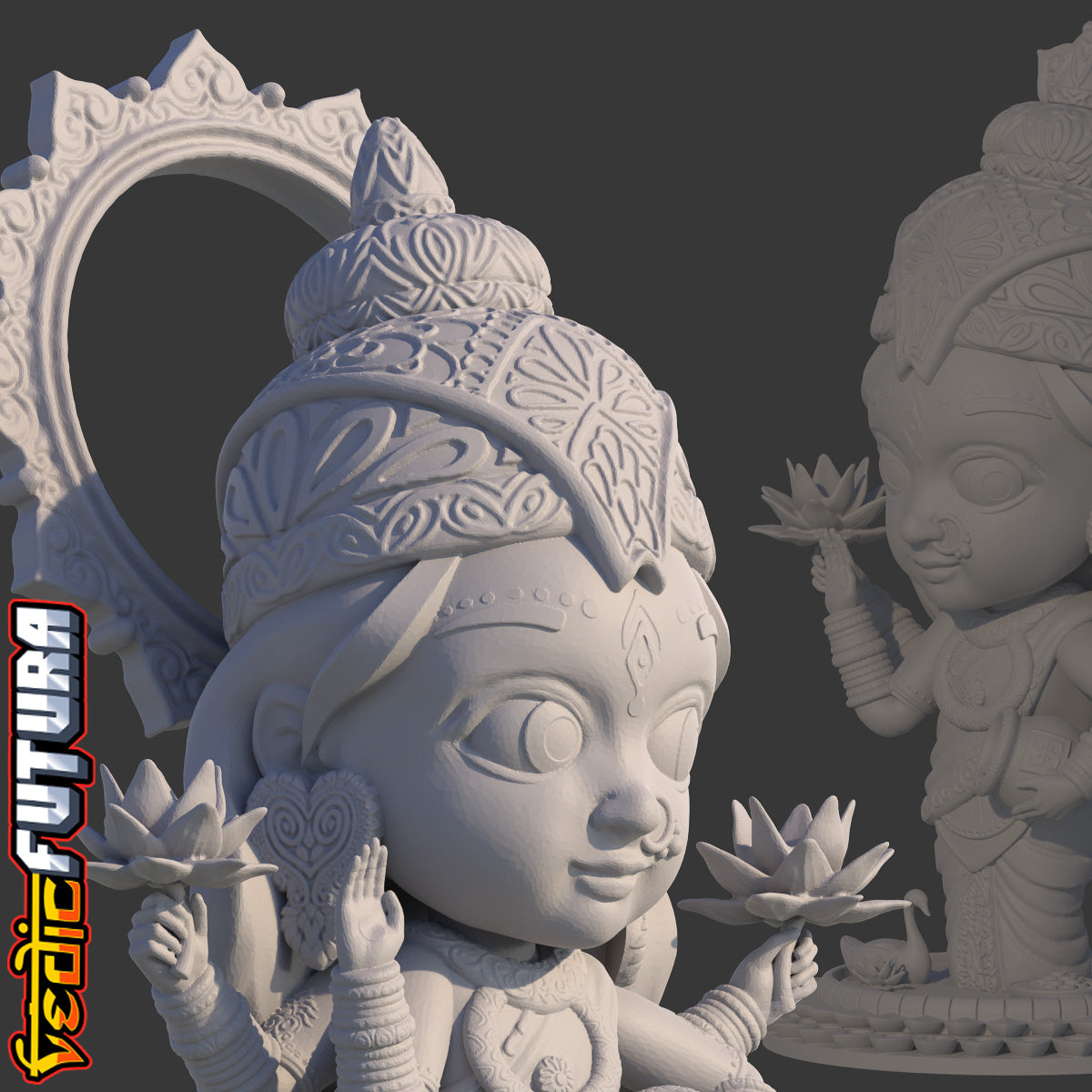 Chibi Lakshmi - Goddess of Wealth