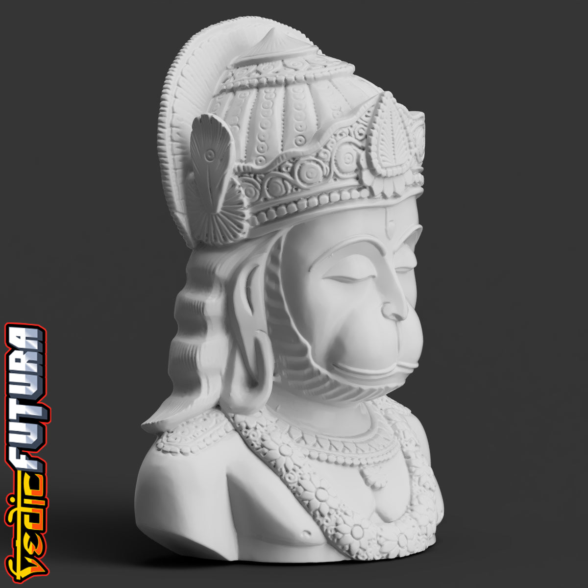 Tatvagyanaprada Hanuman - The Granter of Wisdom 3D File Logo