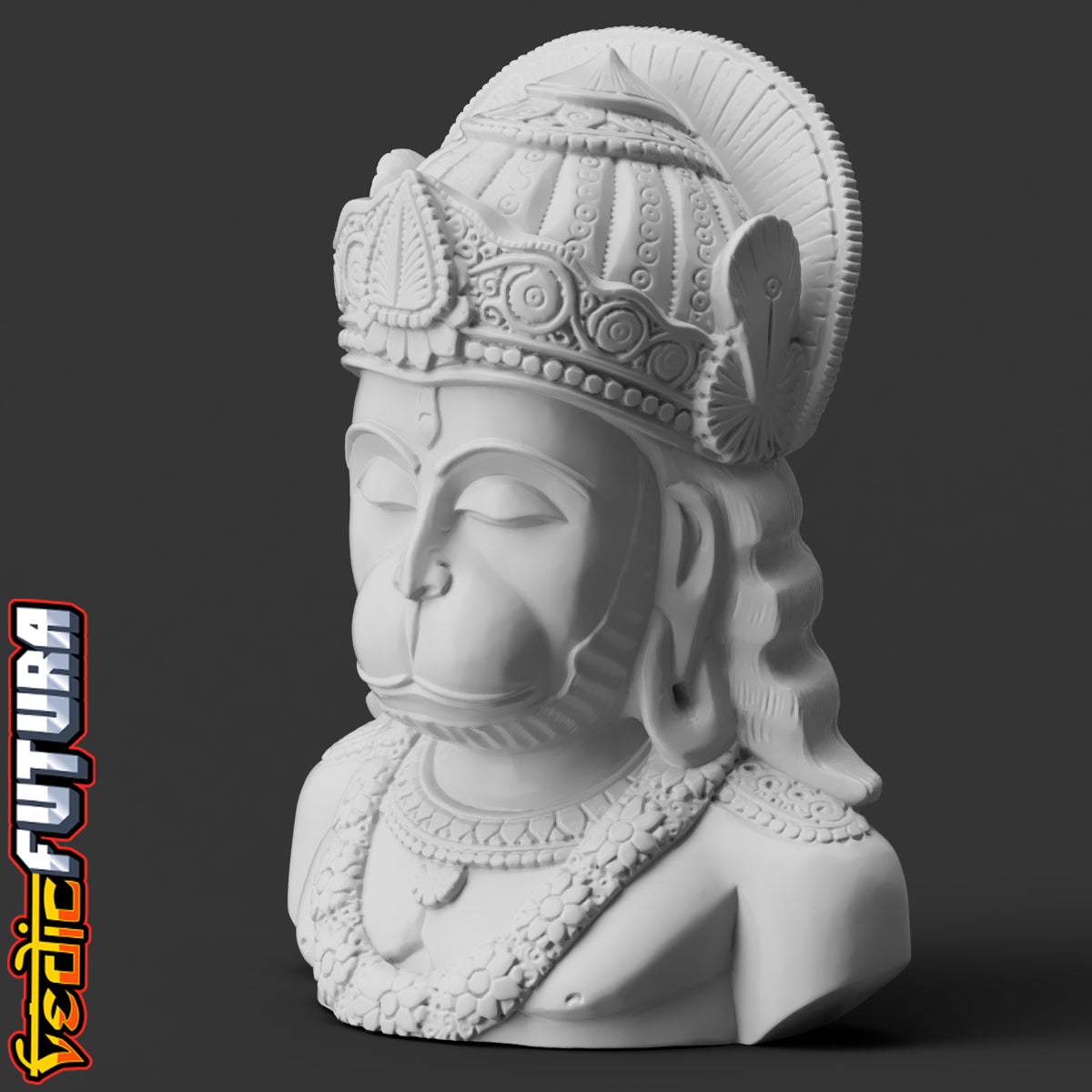 Tatvagyanaprada Hanuman - The Granter of Wisdom 3D File Logo