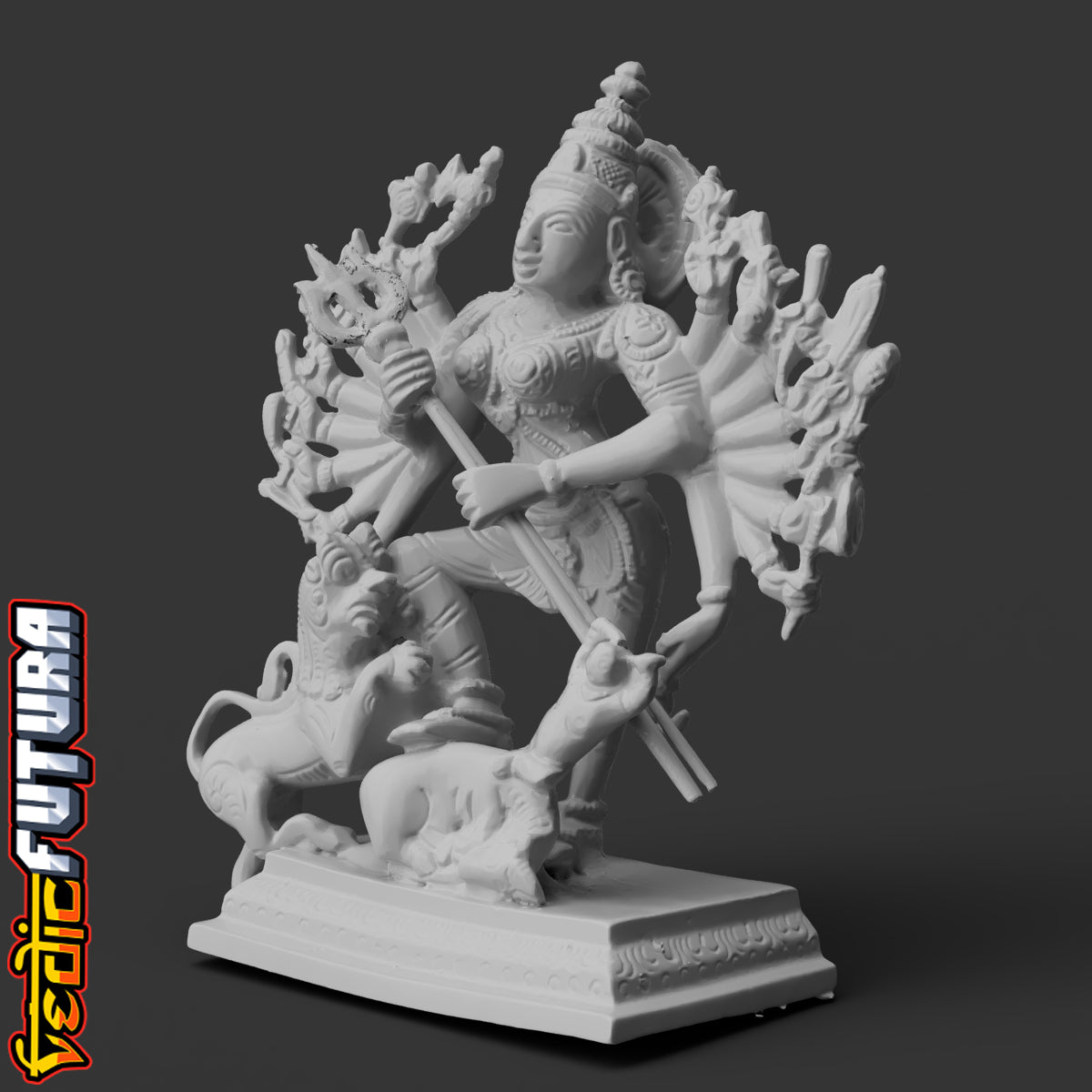 Durga Slaying the Buffalo Demon (Mahishasura)