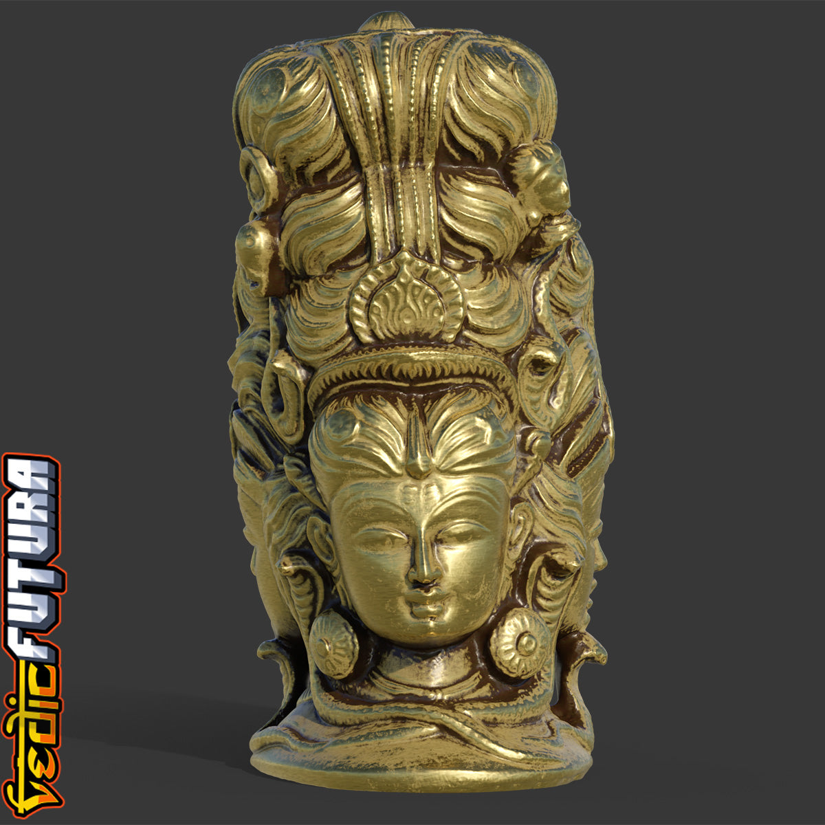 Mukhalinga of Shiva-Shakti