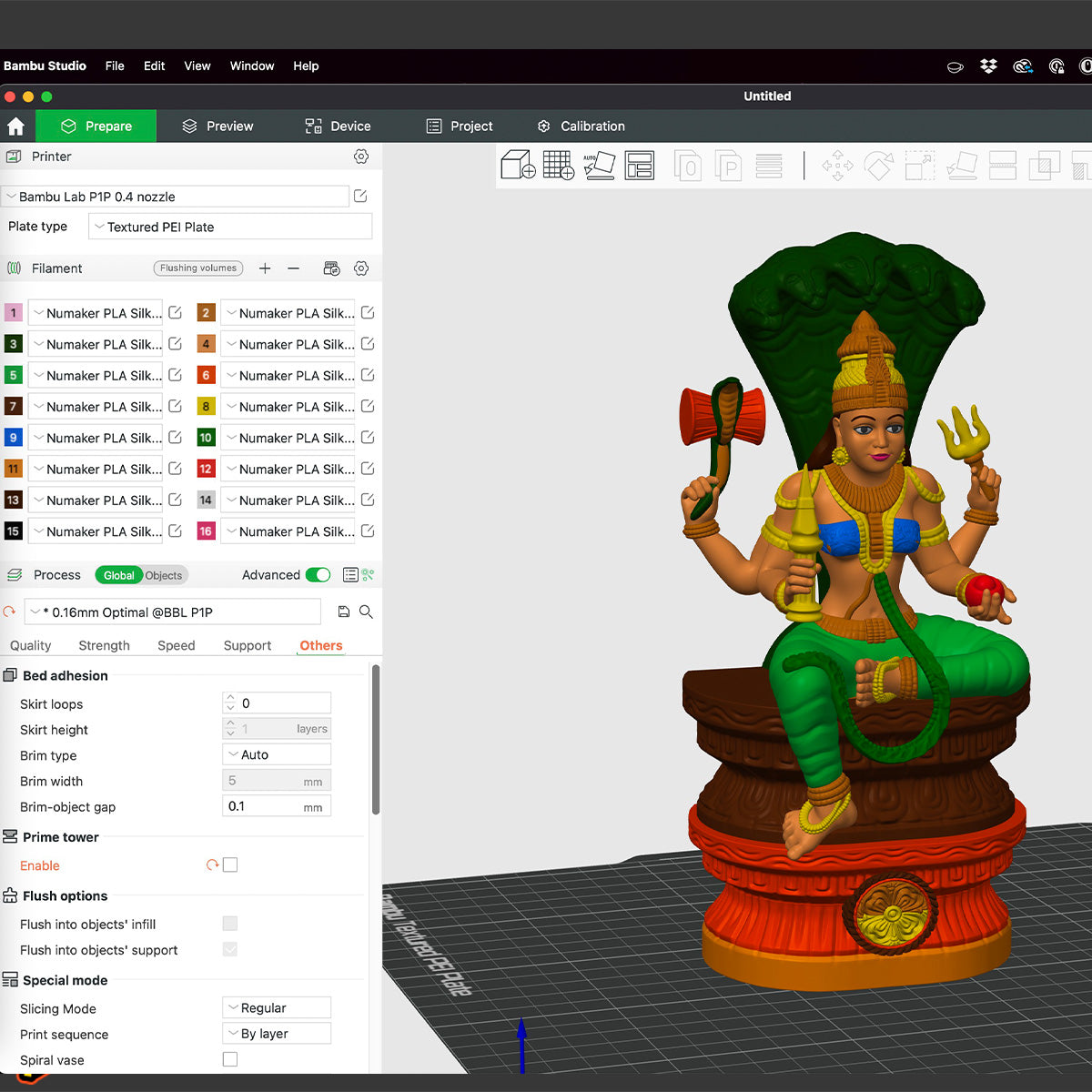 Shakti as Mariamman: Serpent-Crowned Protector