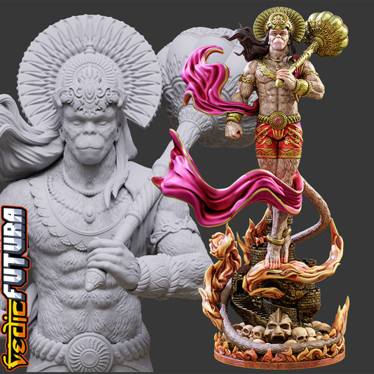 Hanuman Sets Lanka Ablaze