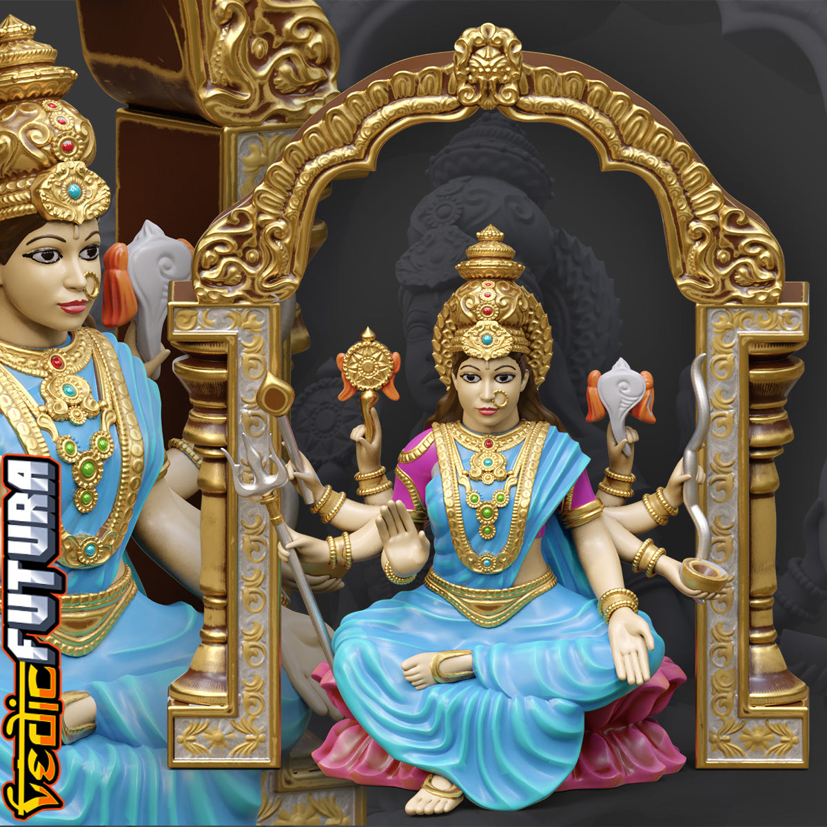 Veera Lakshmi – The Courage-Giving Goddess