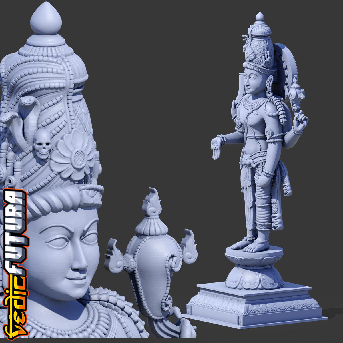 Shiva-Vishnu in Unity: Chola Style Hariharan