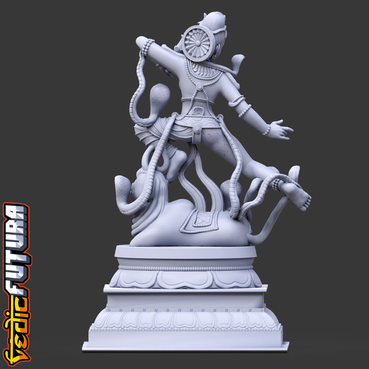 Leaping Ardhanari – Cosmic Union in Motion