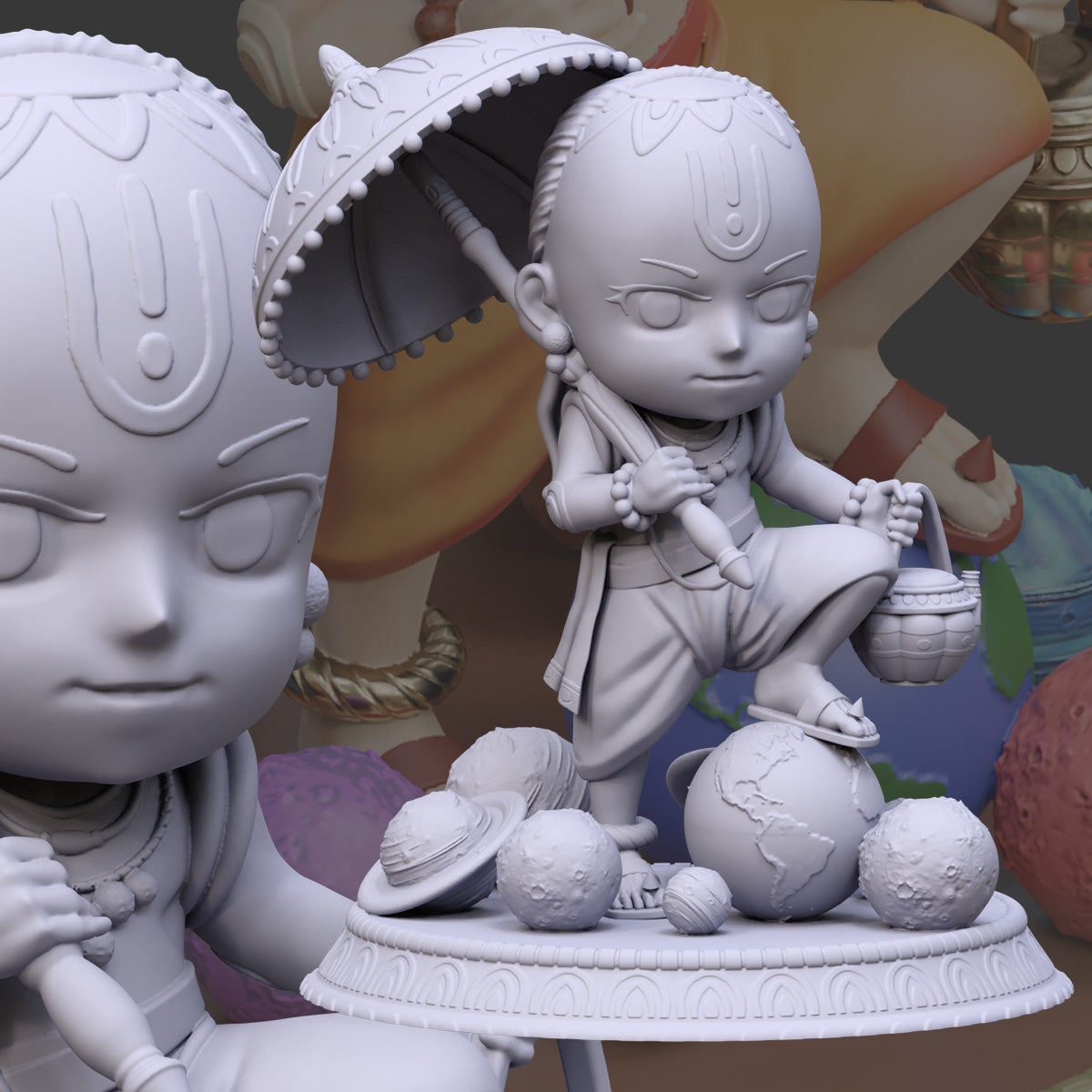 Chibi Vamana: The Cosmic Step