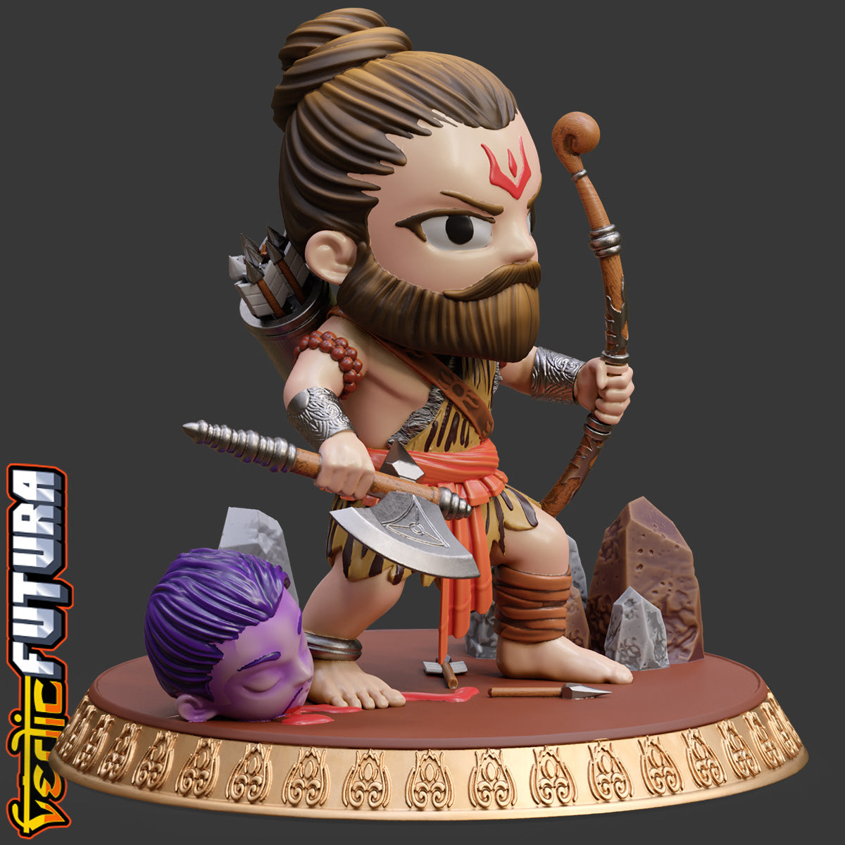 Chibi Parashurama: The Warrior Sage