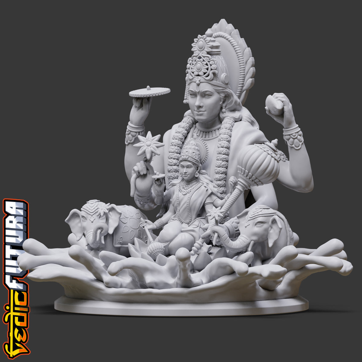 Somaskanda: Bronze Ensemble of Shiva, Uma, and Skanda