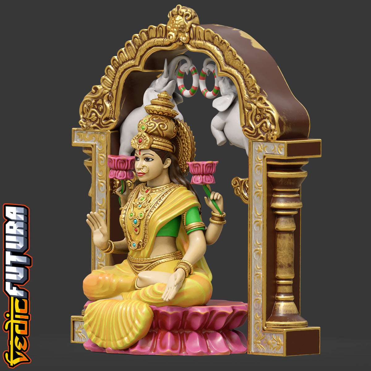 Gaja Lakshmi: Giver of Animal and Royal Wealth