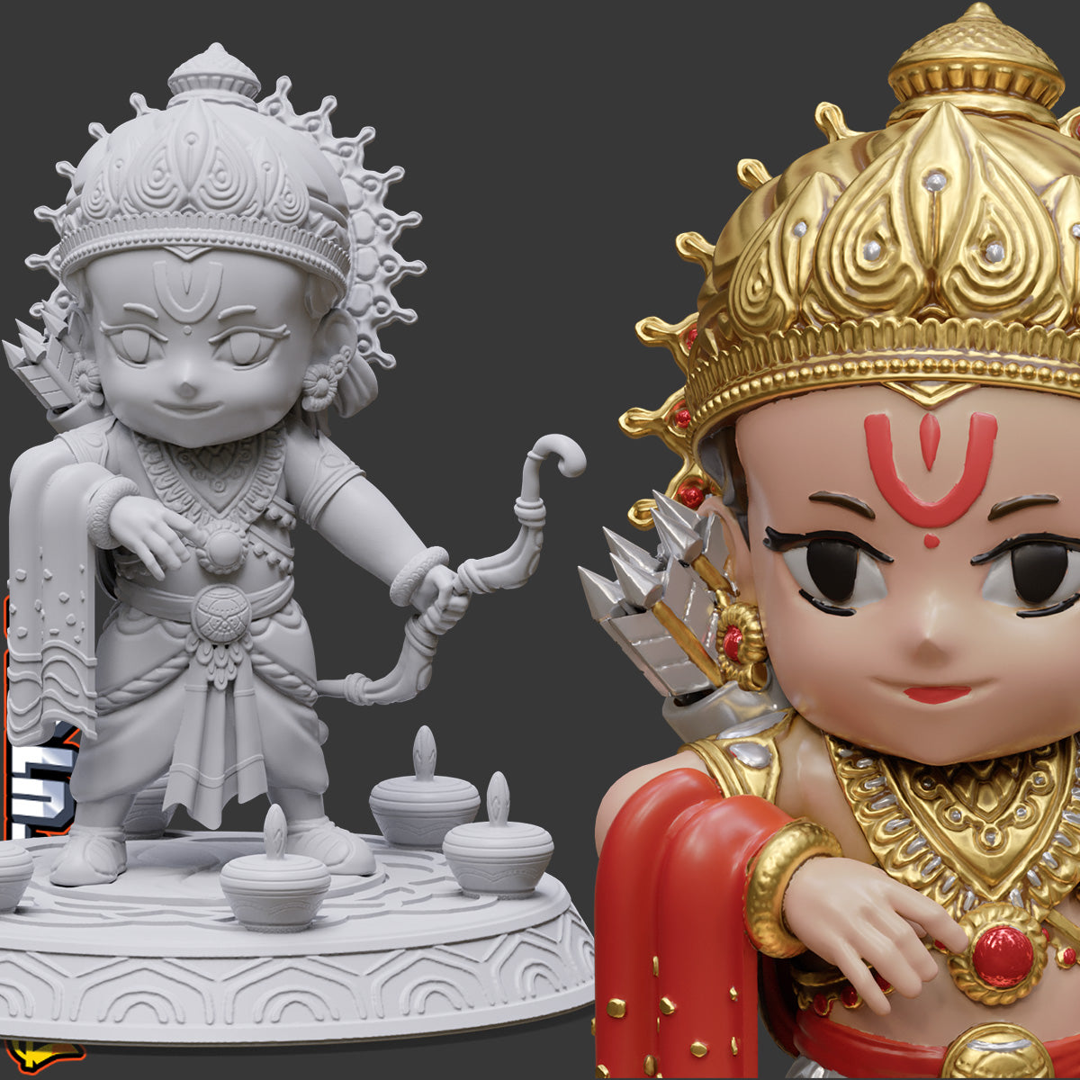 Chibi Kodanda Rama: King of Ayodhya