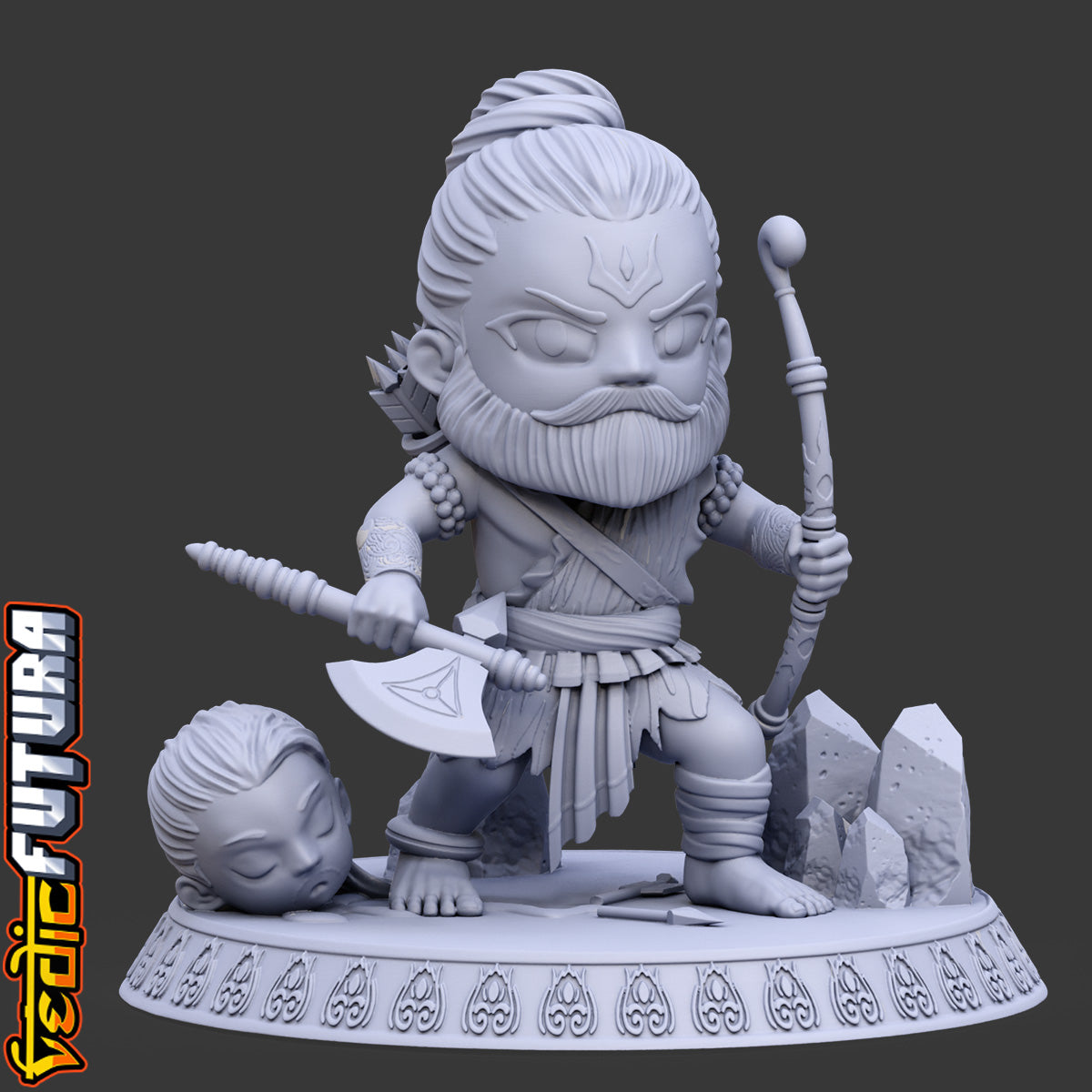 Chibi Parashurama: The Warrior Sage