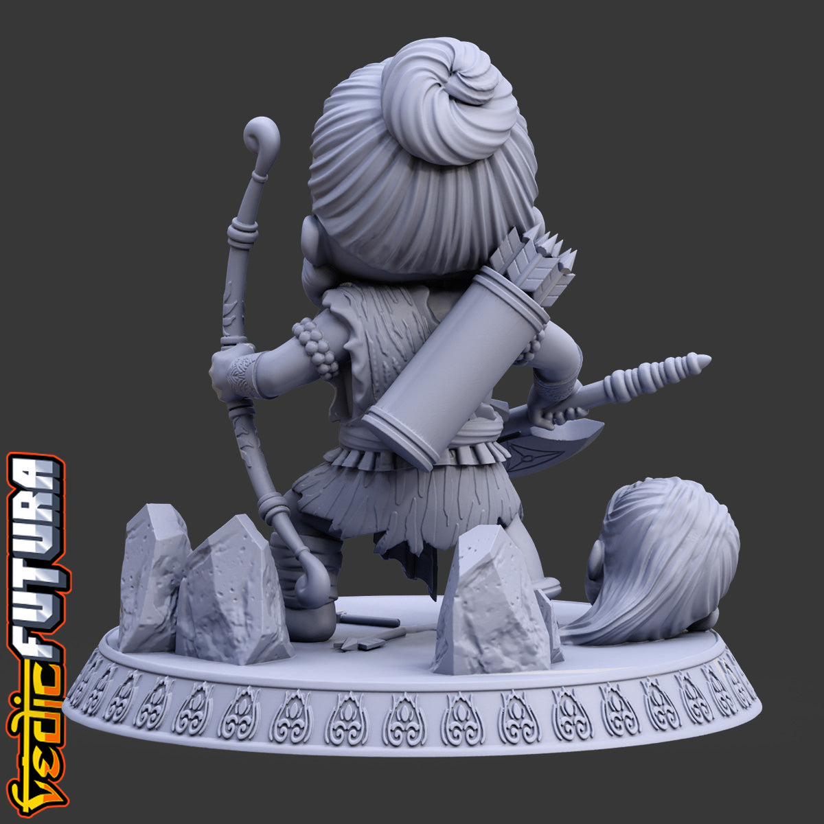 Chibi Parashurama: The Warrior Sage