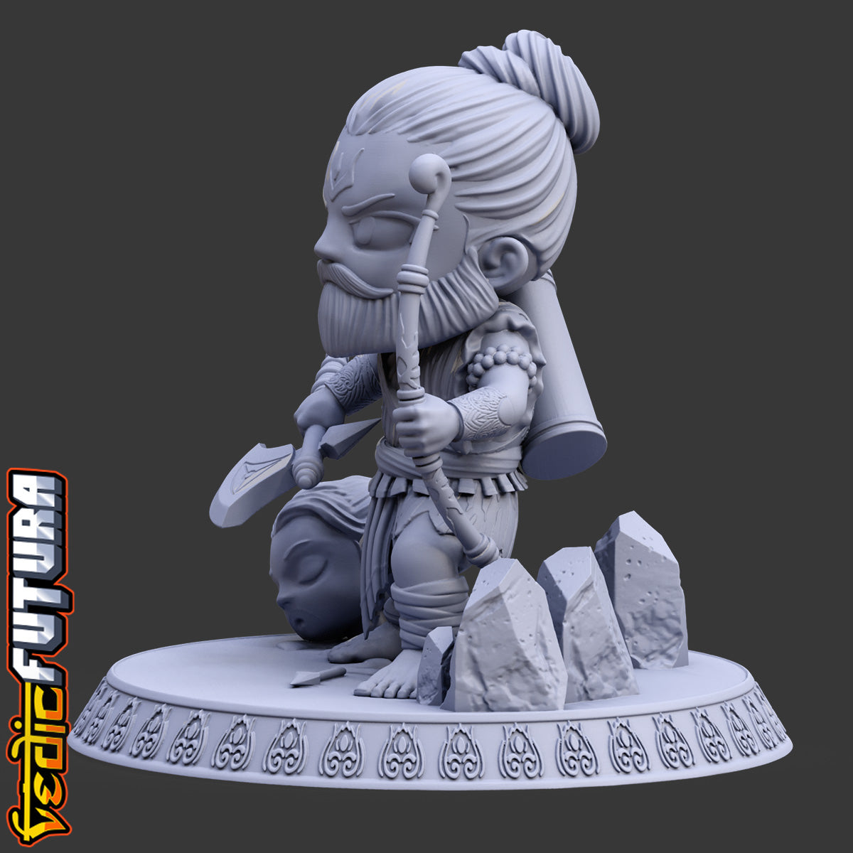 Chibi Parashurama: The Warrior Sage