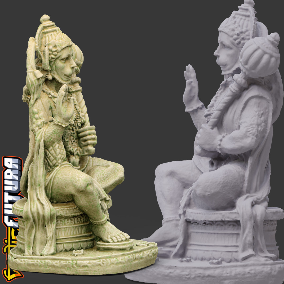 Veer Hanuman: Seated in Blessing