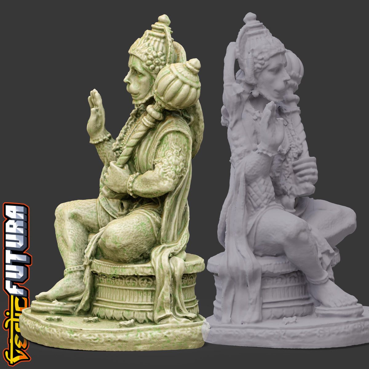 Veer Hanuman: Seated in Blessing