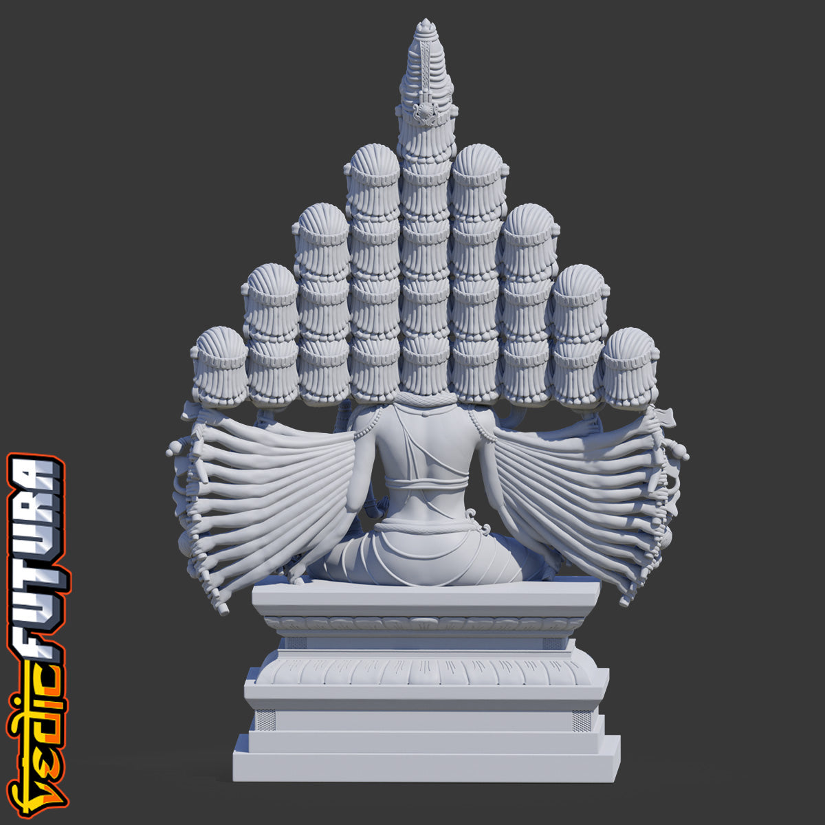 Shiva as the Universe: The 25-Headed Maha SadaShiva