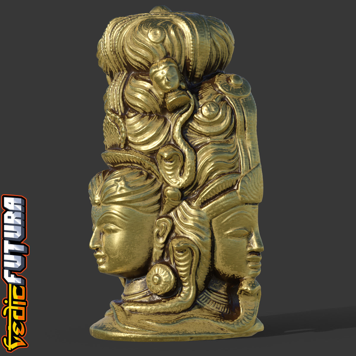 Mukhalinga of Shiva-Shakti