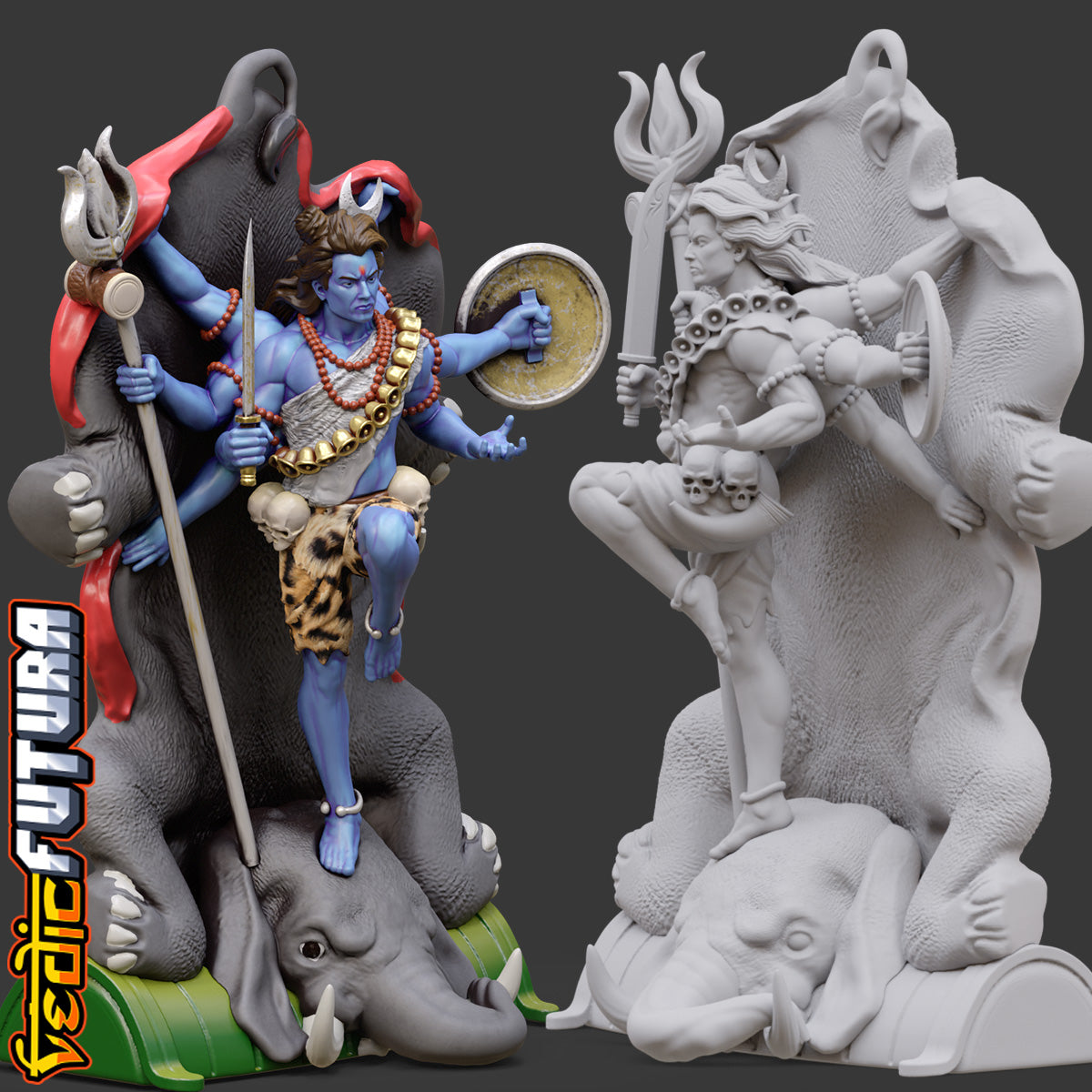 Gajasurasamhara – Shiva the Elephant Slayer
