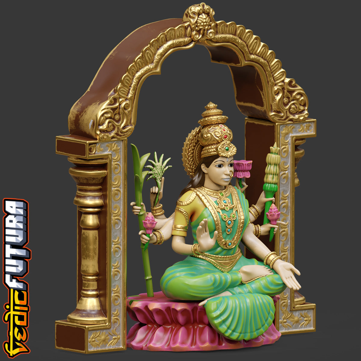 Dhanya Lakshmi: Giver of Grains and Nourishment