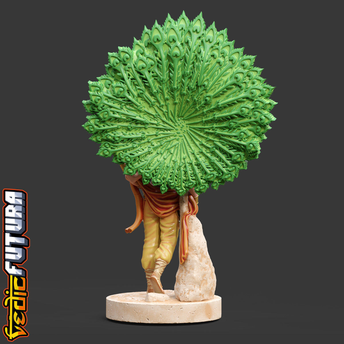 Subramanya with Peacock – The Youthful Warrior God