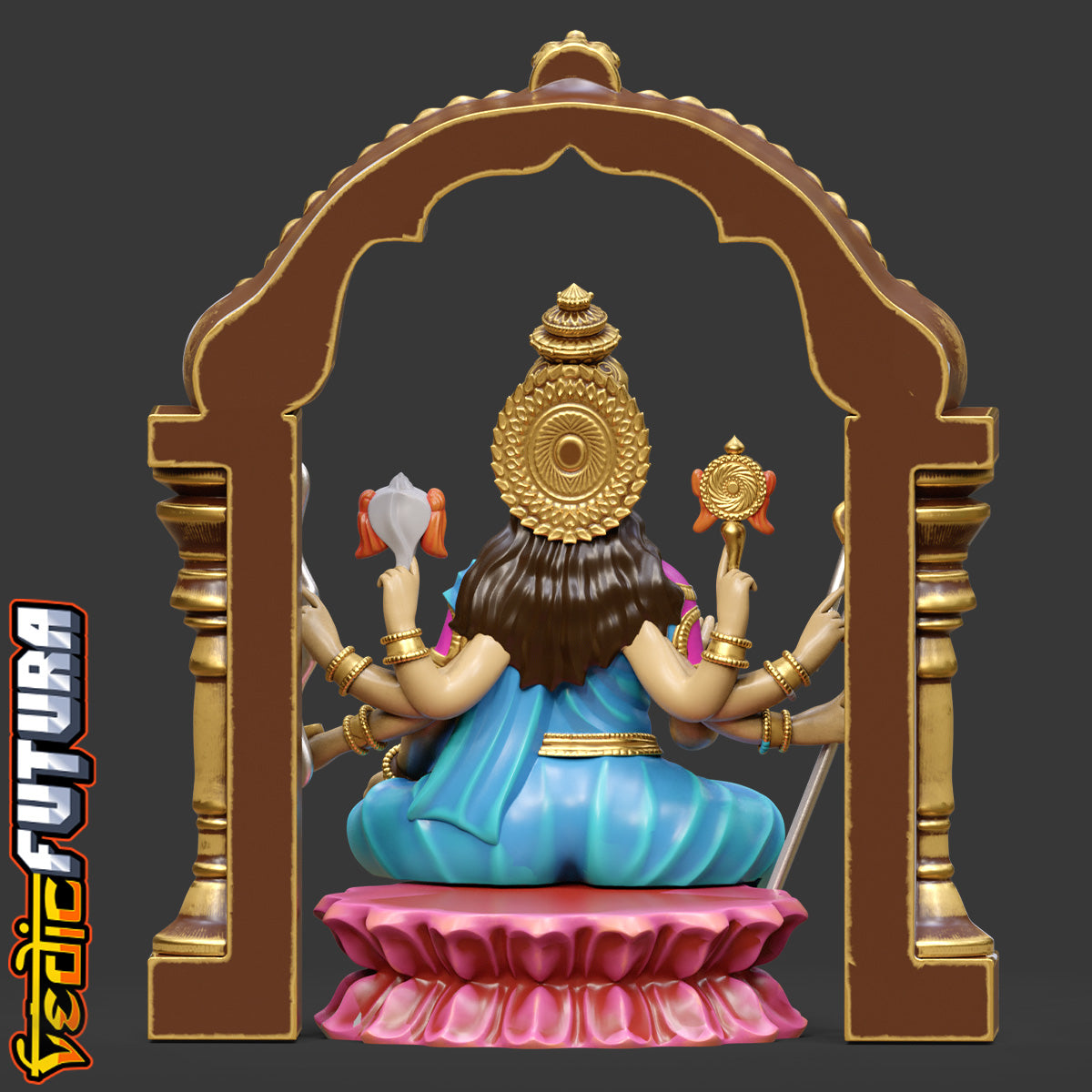 Veera Lakshmi – The Courage-Giving Goddess