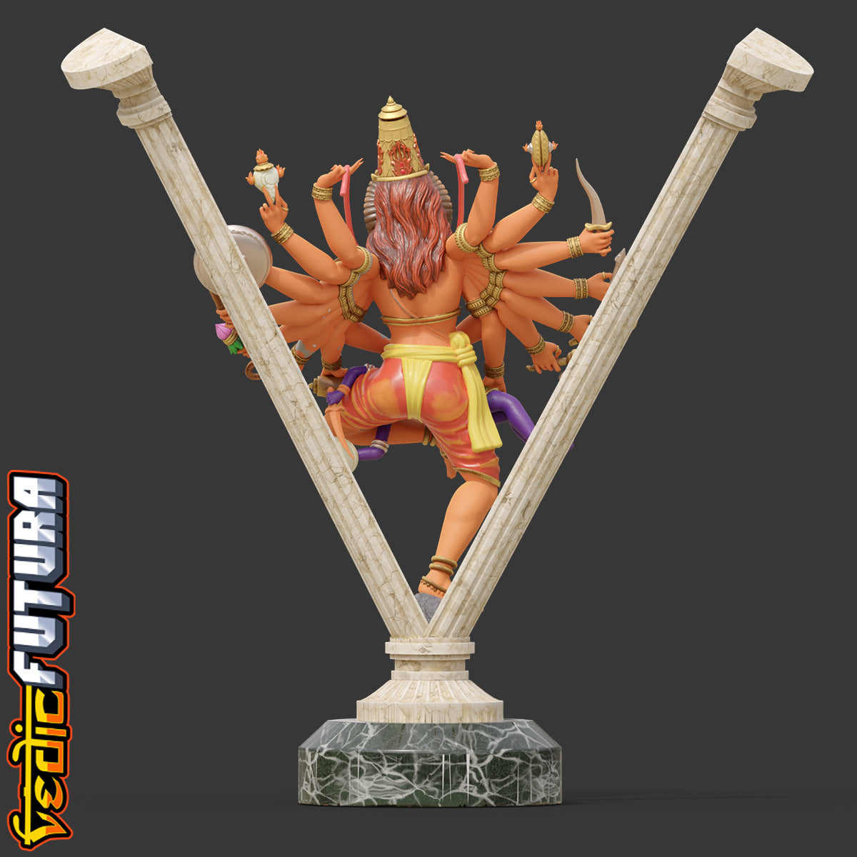 Ugra Narasiṁha from the Pillar