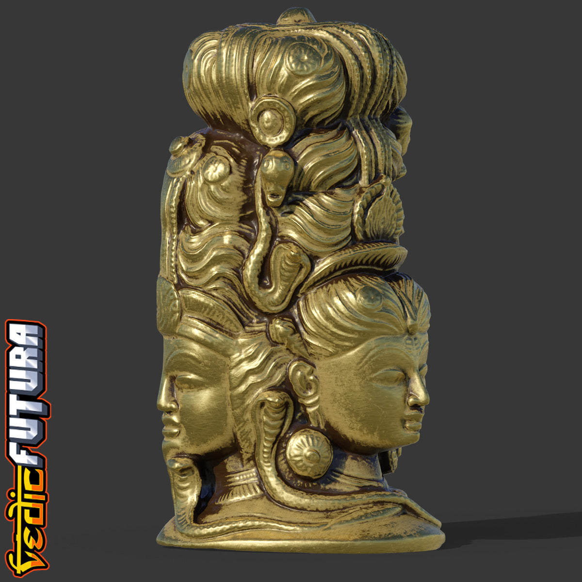 Mukhalinga of Shiva-Shakti