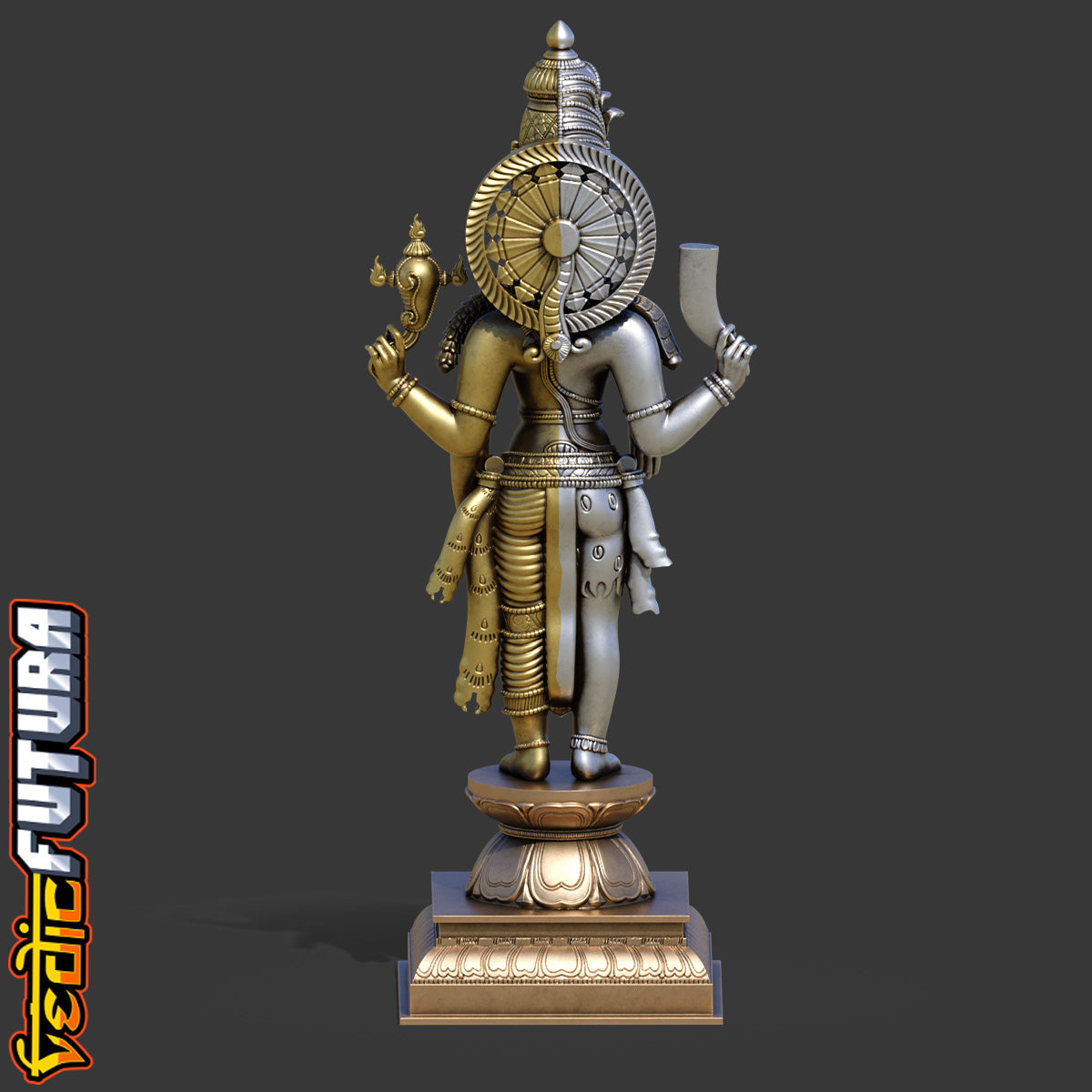 Shiva-Vishnu in Unity: Chola Style Hariharan