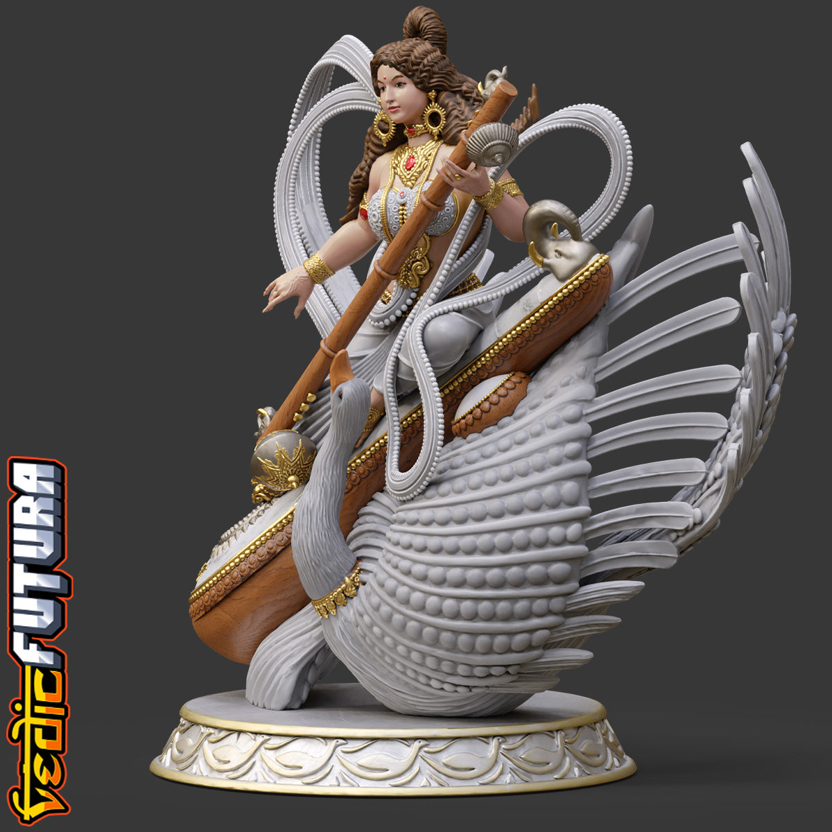 Veena Vaahini: Saraswati on the Celestial Veena