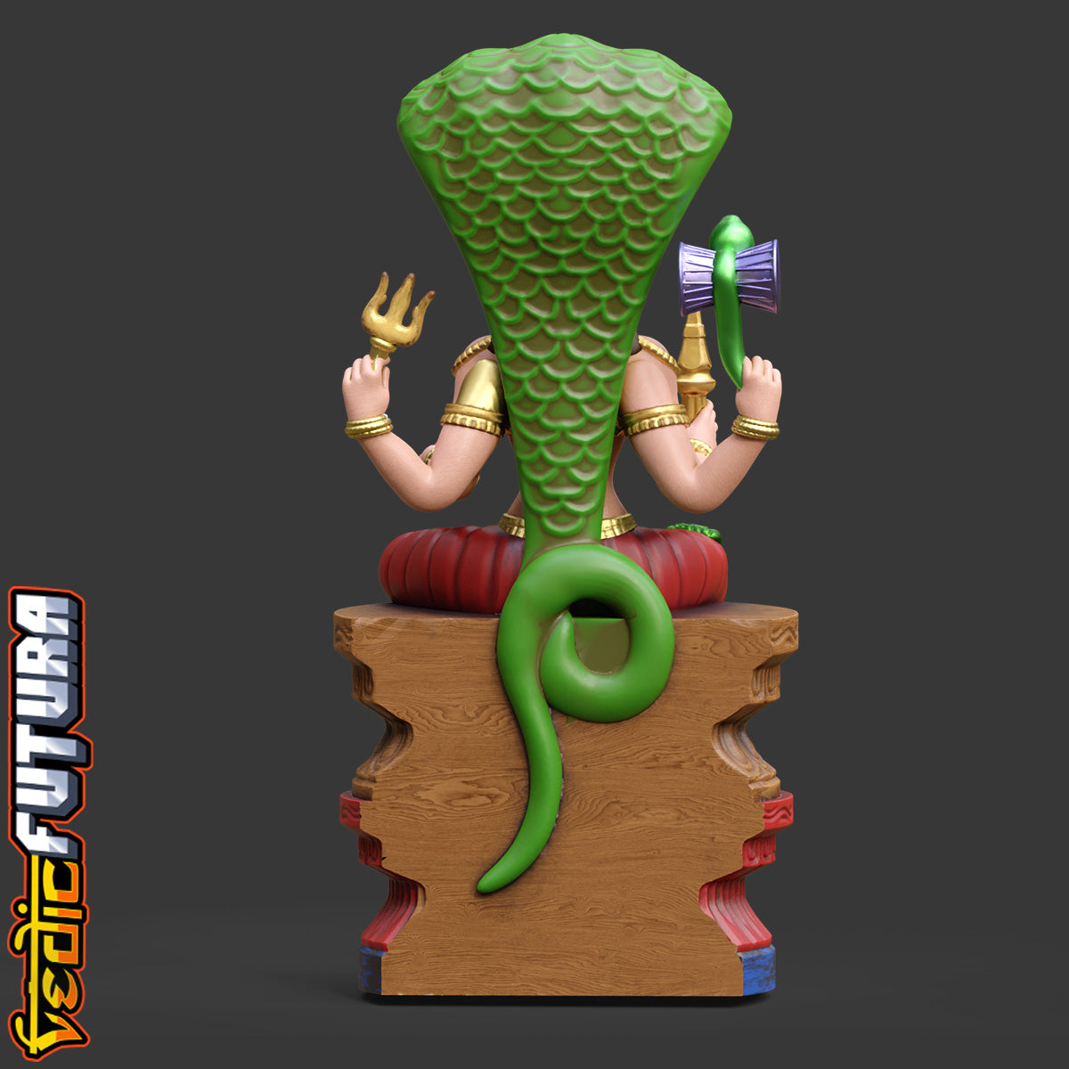 Shakti as Mariamman: Serpent-Crowned Protector