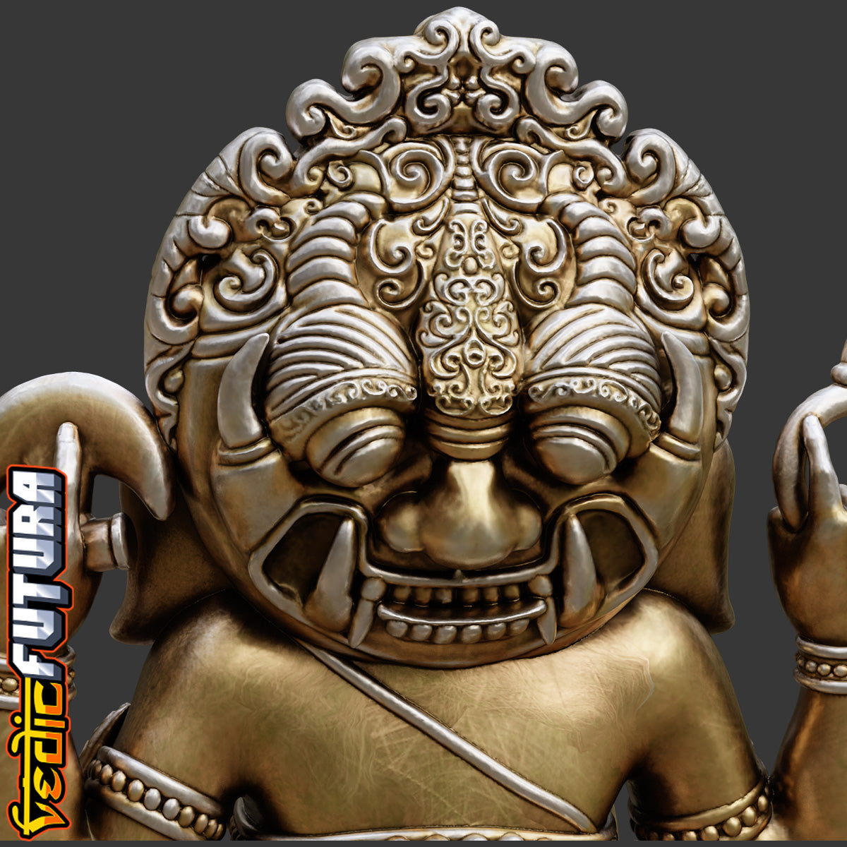 Ornate Balinese Ganesha: Guardian of Thresholds