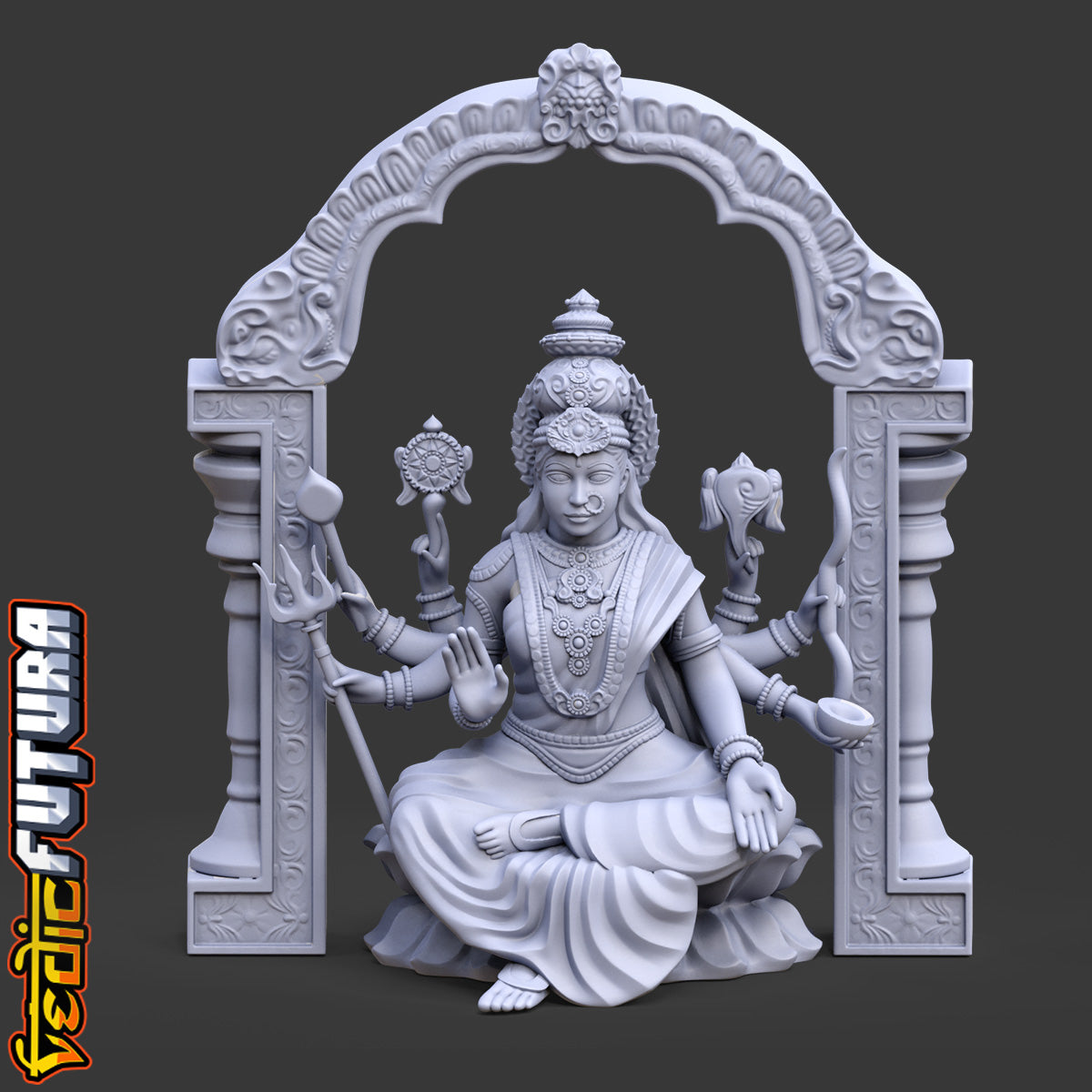 Veera Lakshmi – The Courage-Giving Goddess
