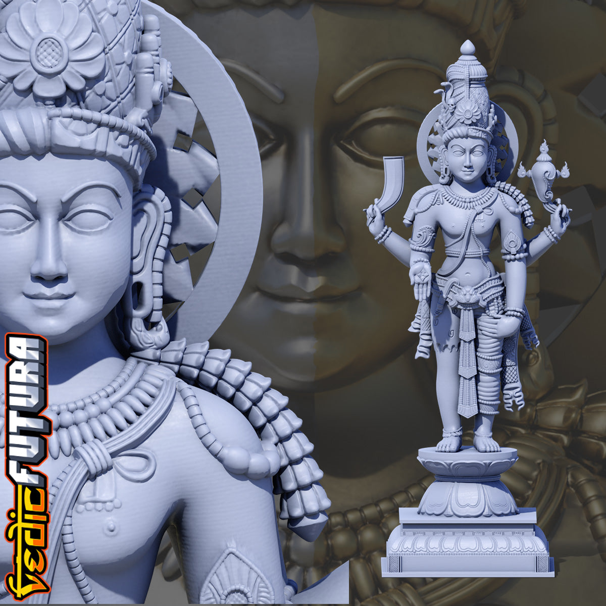 Shiva-Vishnu in Unity: Chola Style Hariharan