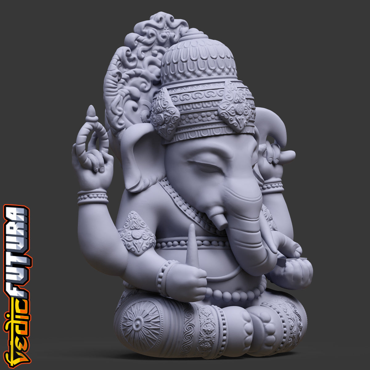 Ornate Balinese Ganesha: Guardian of Thresholds