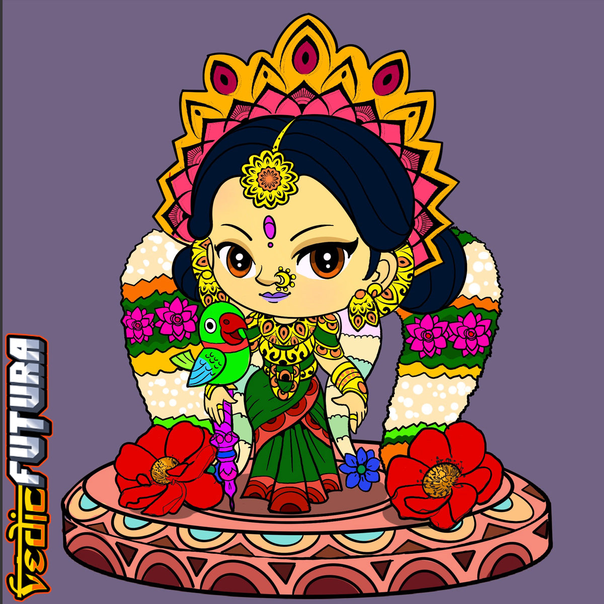 Chibi Meenakshi - The One With Beautiful Eyes