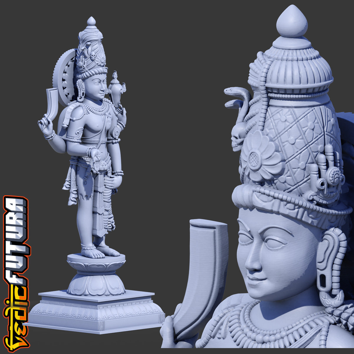 Shiva-Vishnu in Unity: Chola Style Hariharan