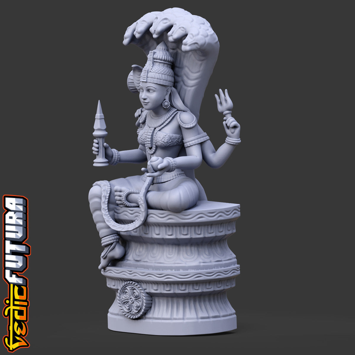 Shakti as Mariamman: Serpent-Crowned Protector