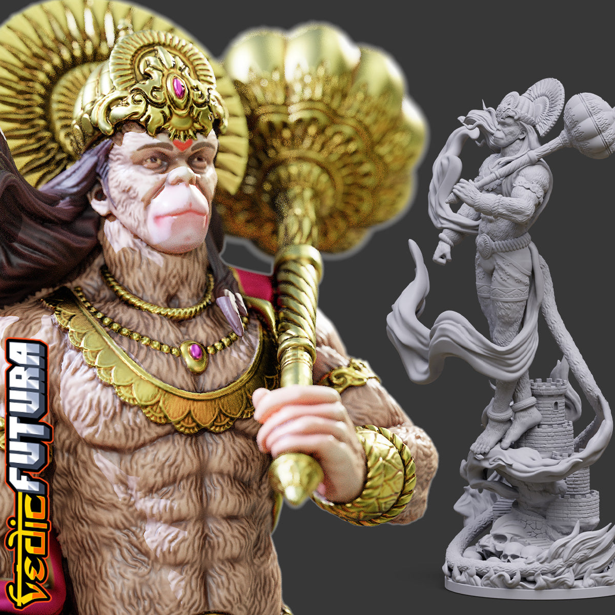 Hanuman Sets Lanka Ablaze