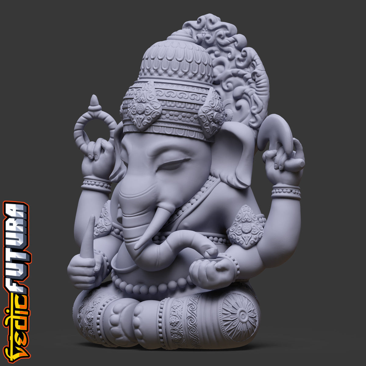 Ornate Balinese Ganesha: Guardian of Thresholds