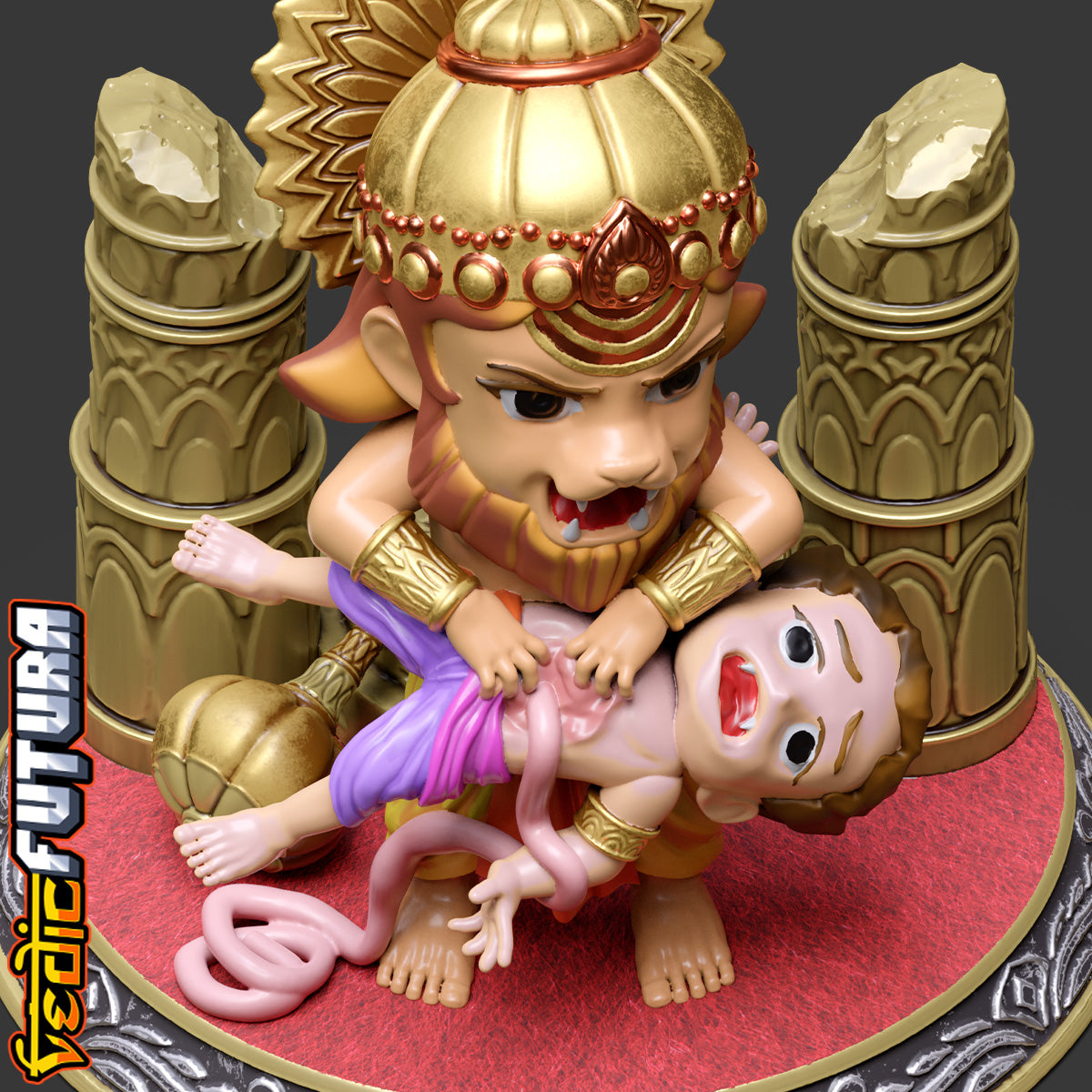 Narasimha Chibi: The Slayer of Hiranyakashipu