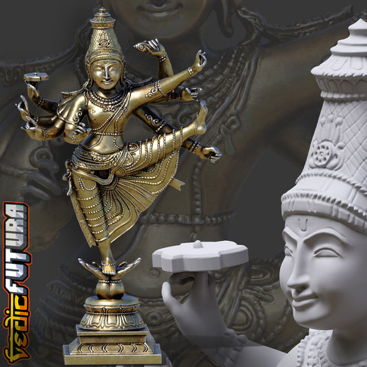 Vamana's Cosmic Step: Dance of Dharma