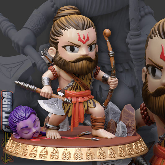 Chibi Parashurama: The Warrior Sage