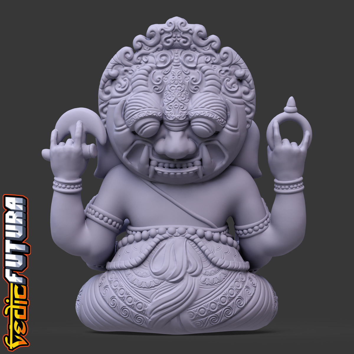 Ornate Balinese Ganesha: Guardian of Thresholds