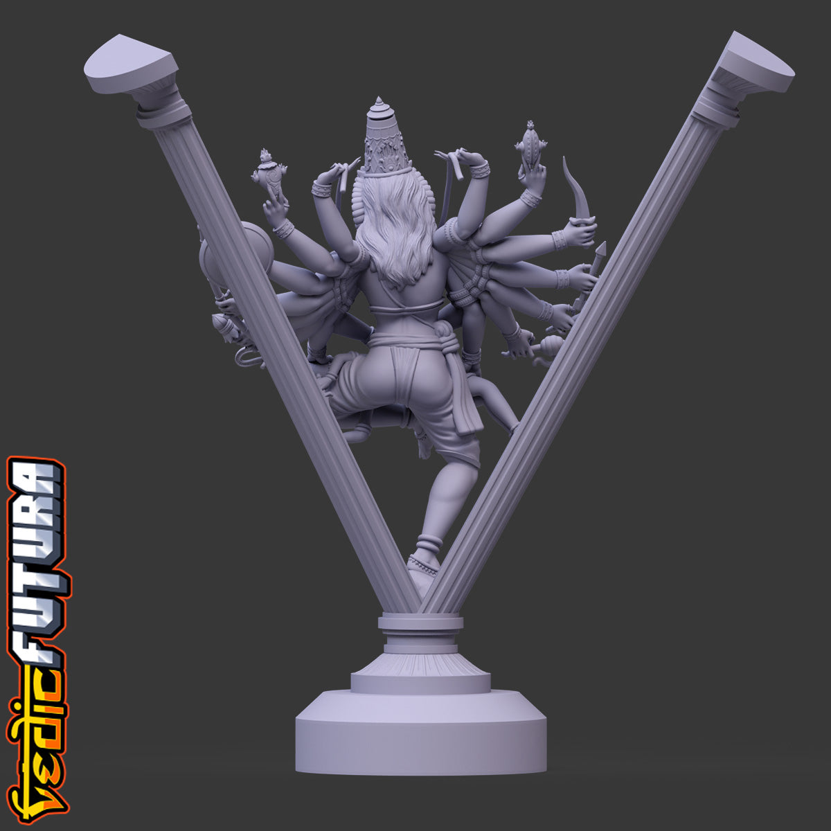 Ugra Narasiṁha from the Pillar