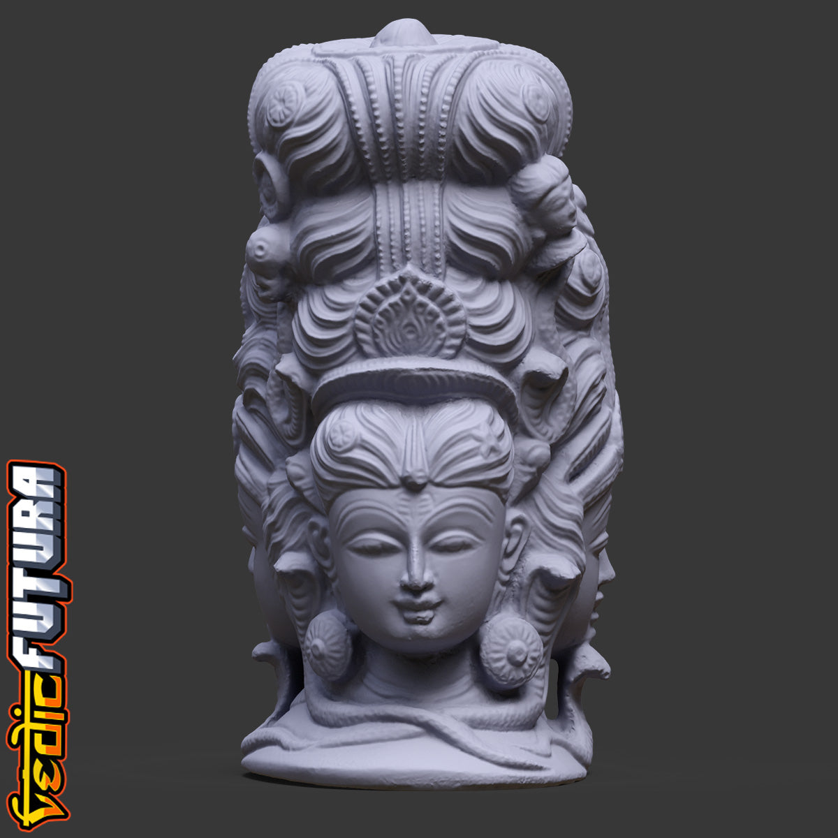 Mukhalinga of Shiva-Shakti