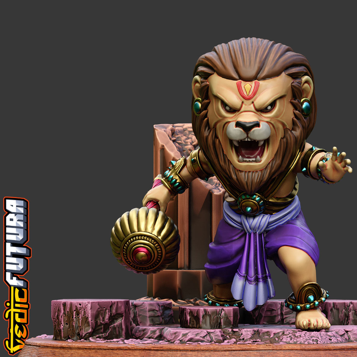 Chibi-Narasimha (The Man-lion Avatar)