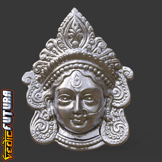 Divine Face of Durga: Embodiment of Shakti